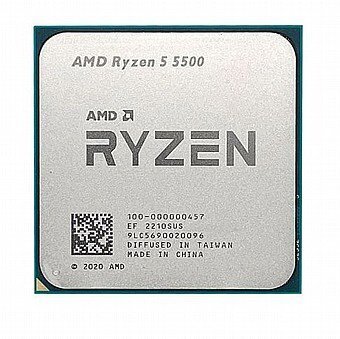 מעבד AMD Ryzen 5 5500 3.6Ghz 4.2Ghz AM4 Tray no cooler