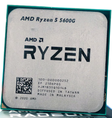 מעבד AMD R5 5600G Tray 6 Cores 12 Threads 4.4Ghz Vega 7 Graphics