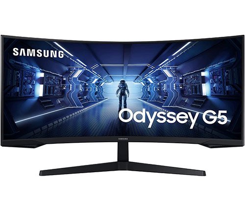 מסך Samsung Odyssey G5 Series Ultra WQHD 34 VA 1ms HDMI DP