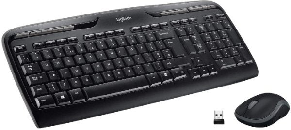 סט אלחוטי Logitech MK330 RF Wireless Keyboard and Mouse Black
