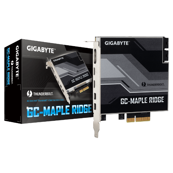 כרטיס הרחבה ללוחות Gigabyte נתמכים  Gigabyte Thunderbolt 4
