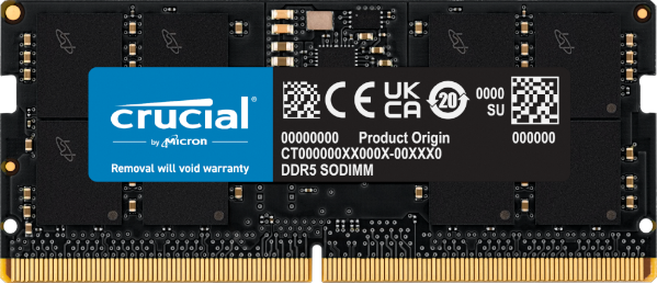 זכרון לנייד Crucial 16GB DDR5 4800MHZ C40 SODIMM