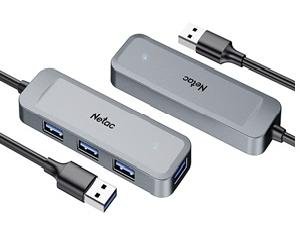 מפצל פסיבי A 4 PORT- NETAC USB 3.0 Type
