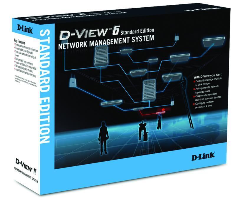 D-LINK DV-600S D-VIEW 6.0 NETWORK MANAGEMENT SOFTWARE STANDARD