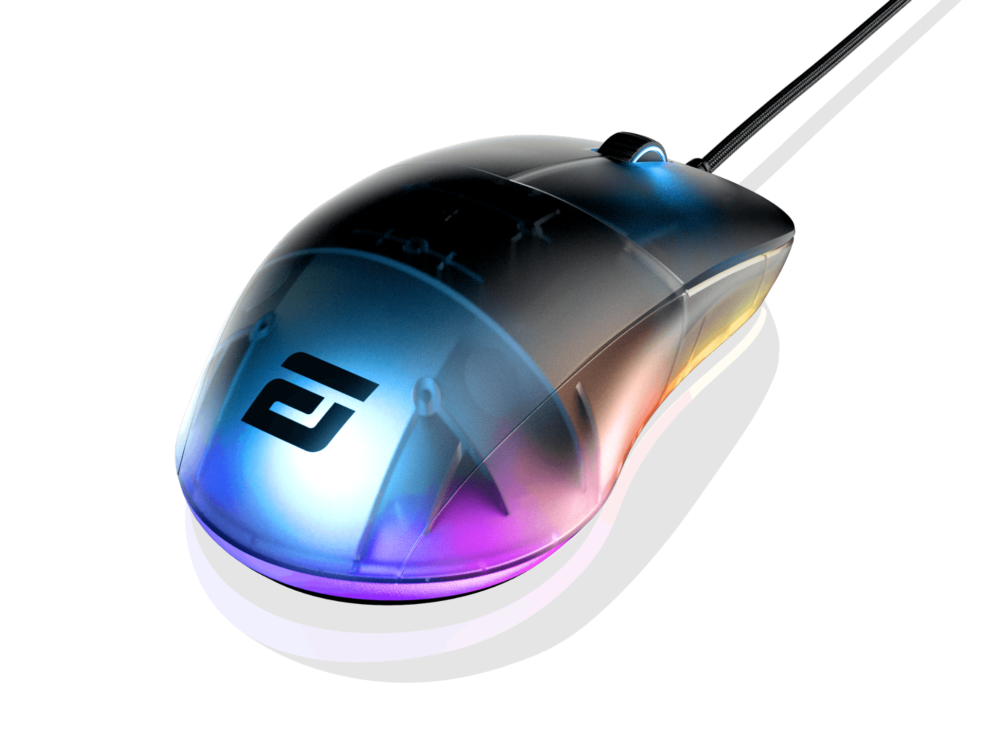 עכבר מחשב גיימינג ENDGAME GEAR XM1 RGB שקוף מט