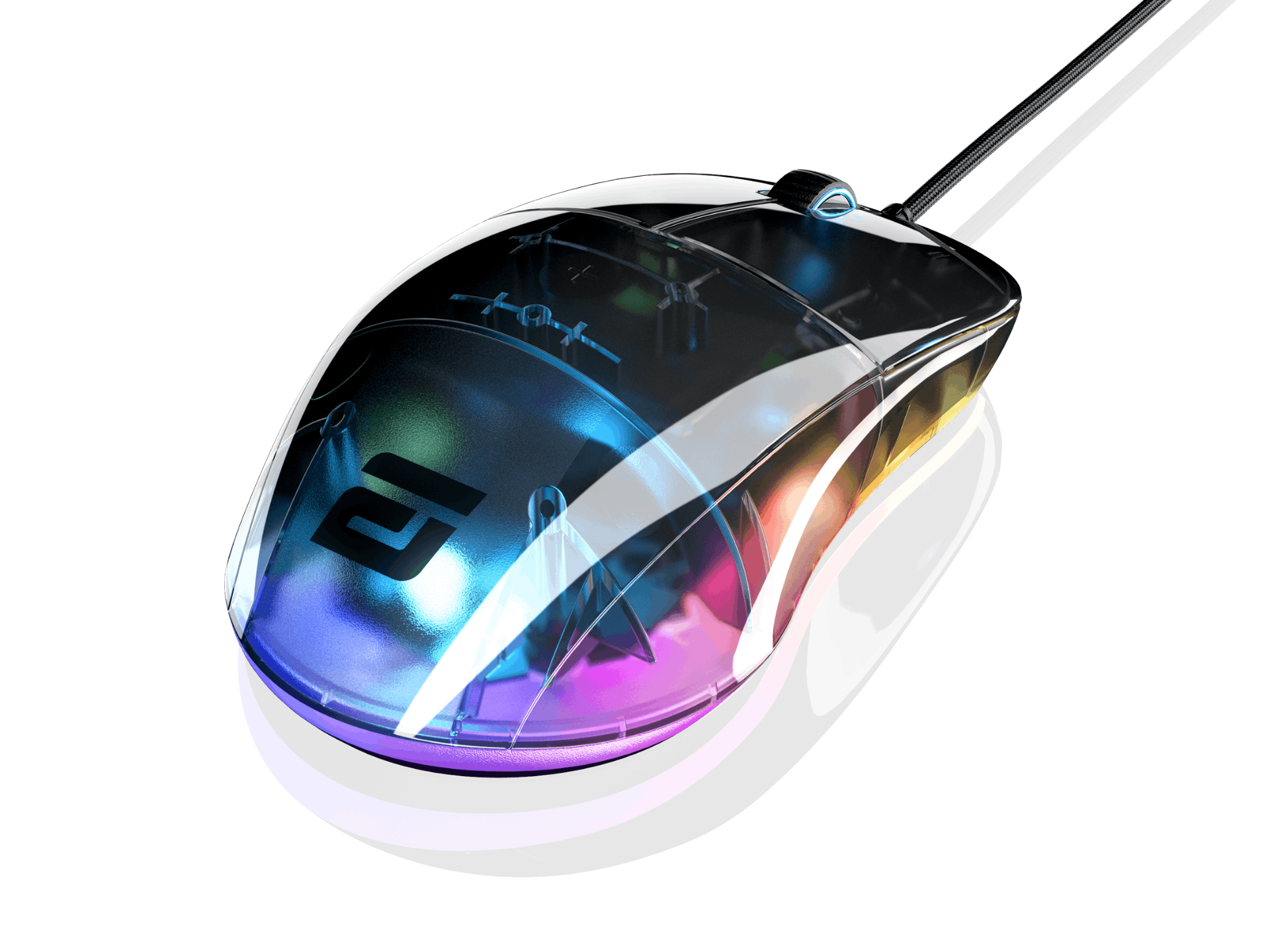 עכבר מחשב גיימינג ENDGAME GEAR XM1 RGB שקוף