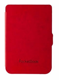 POCKETBOOK COVER SHELL BRIGHT RED/BLACK
