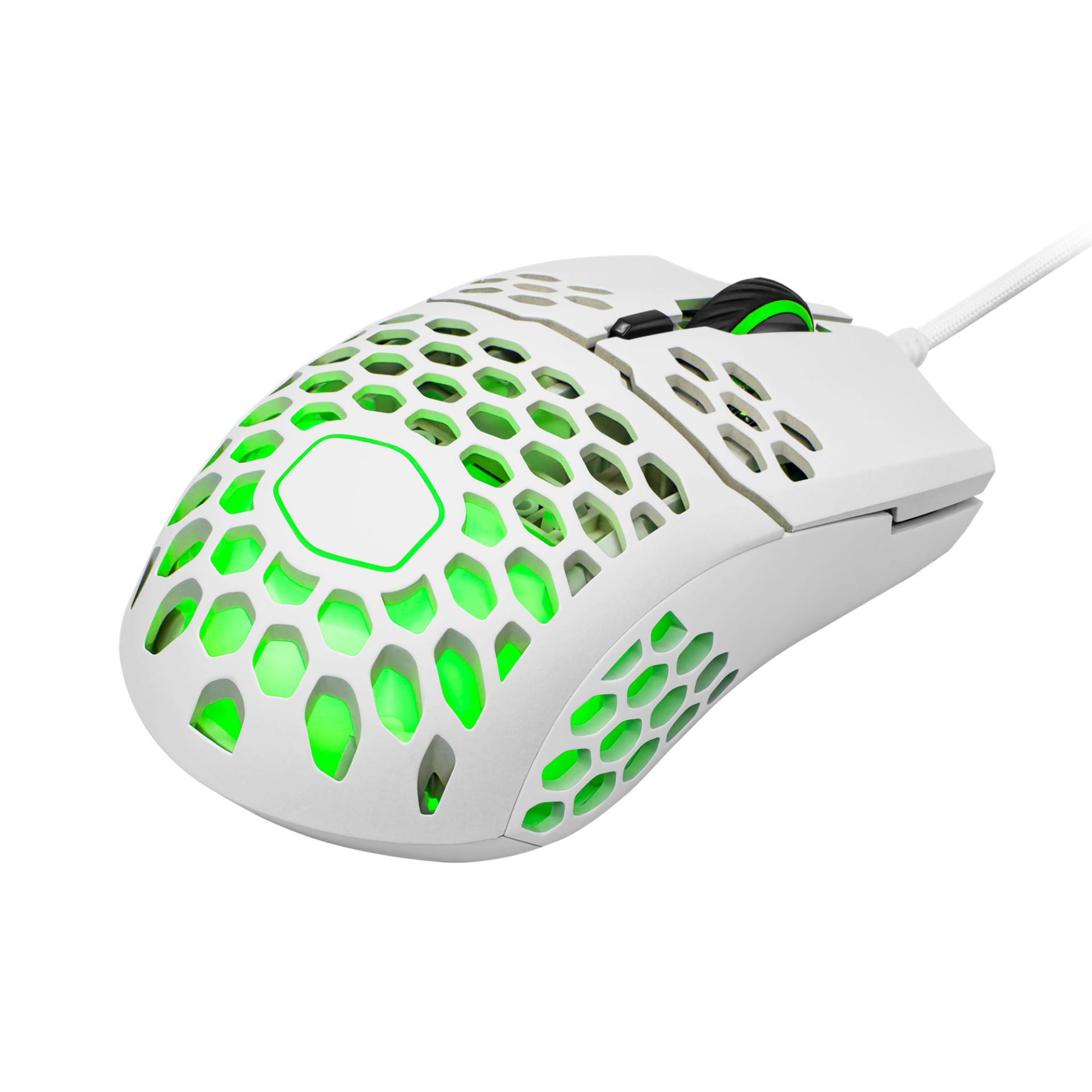 עכבר מחשב גיימינג COOLERMASTER MM711 בצבע לבן