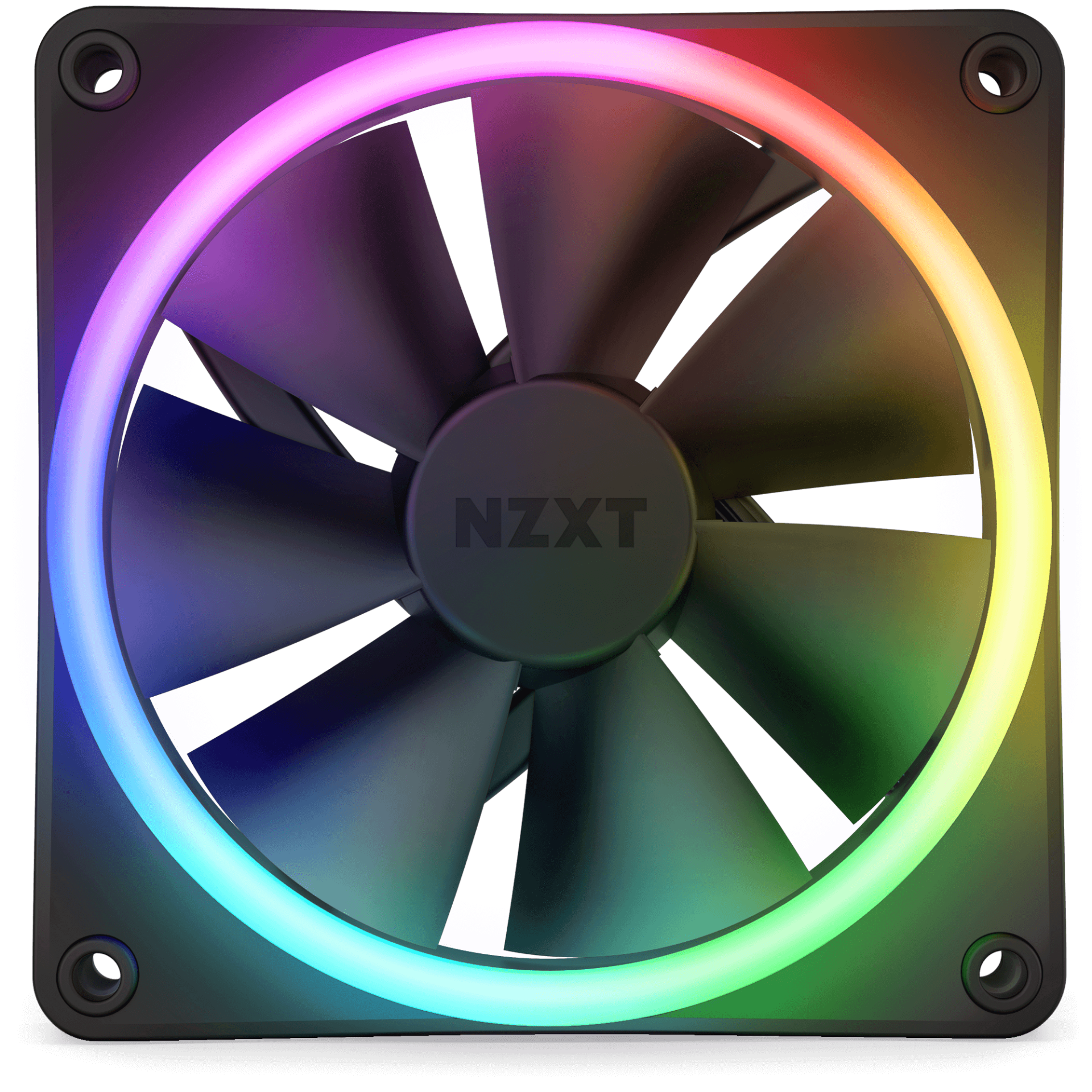 NZXT F120 RGB DUO FANS 120MM BLACK