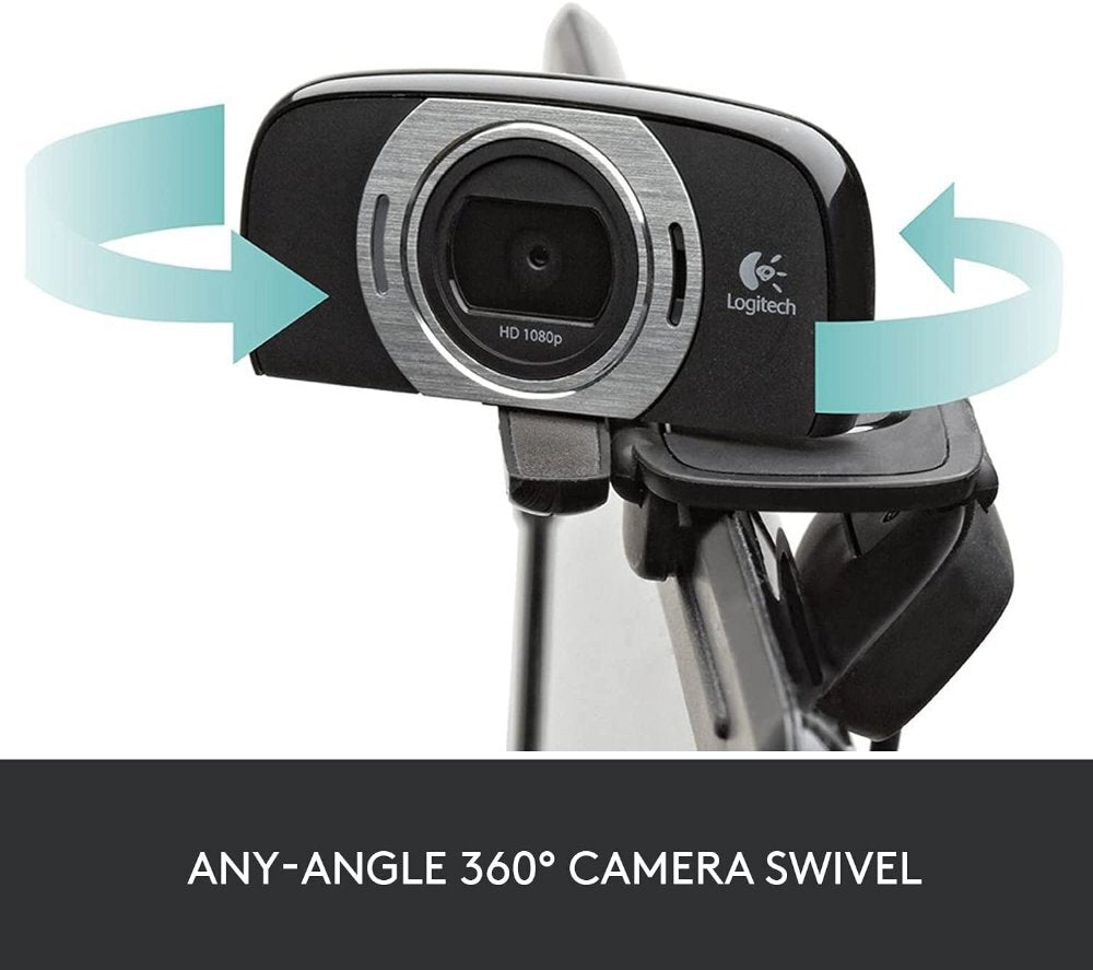 מצלמת רשת MIC 360 Degree Swivel + LOGITECH C615 FHD