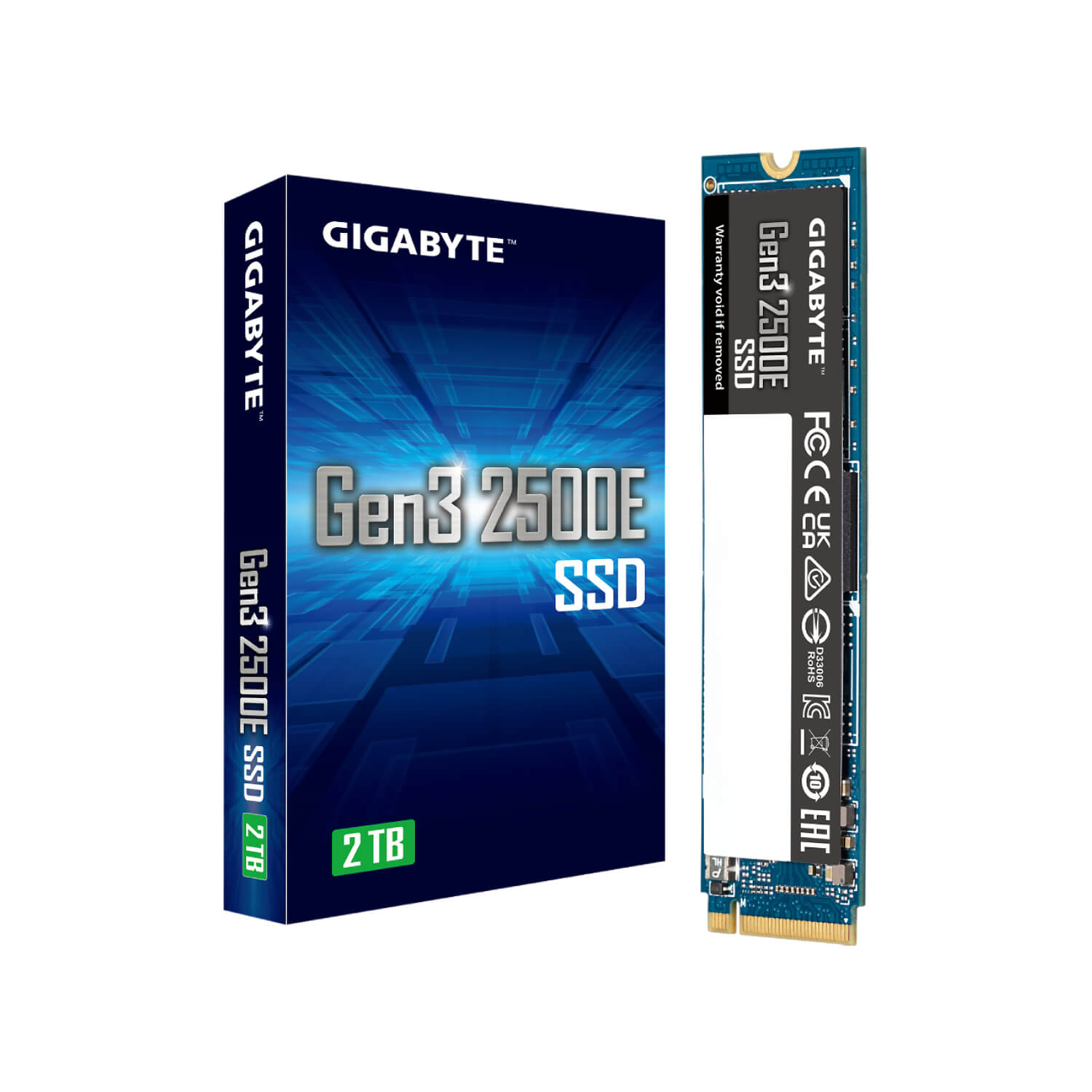 GIGABYTE SSD 2.0TB 2500E M.2 2280 NVME