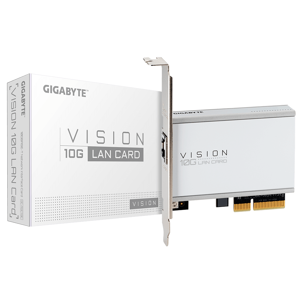 GIGABYTE GC-AQC113C VISION 10G LAN CARD