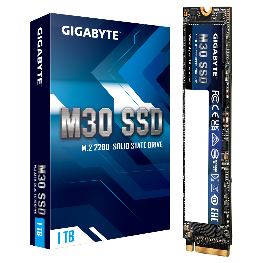 GIGABYTE SSD 1.0TB M30 M.2 PCIE NVME