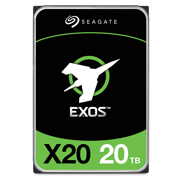 SEAGATE 20.0TB 7200 256MB SATA3 EXOS X20 ENTERPRISE HDD
