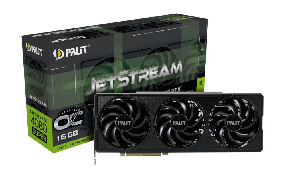 כרטיס מסך Palit GeForce RTX 4080 Super JetStream OC 16GB