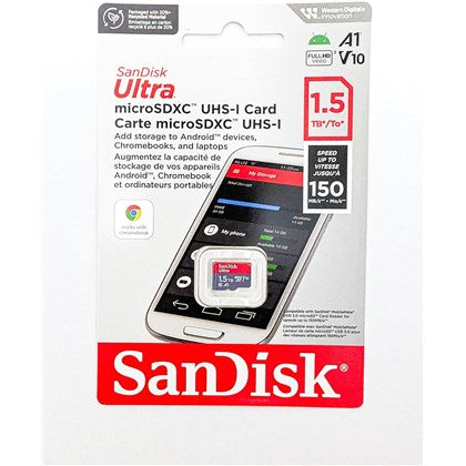 1.5TB Micro SD Class 10 150MB/s Sandisk Ultra UHS