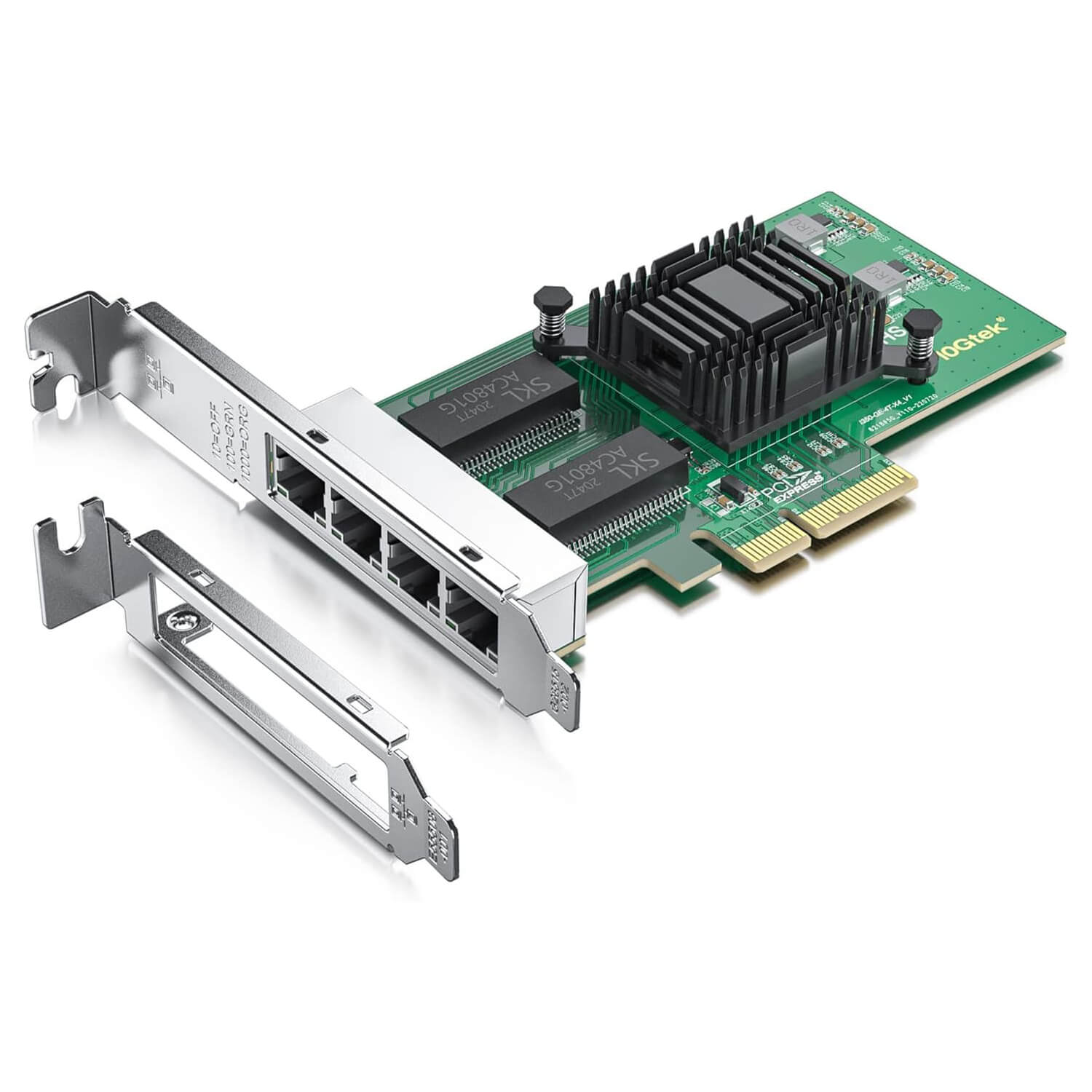 10GTEK 1G 4-PORTS PCI-EX4 NETWORK CARD