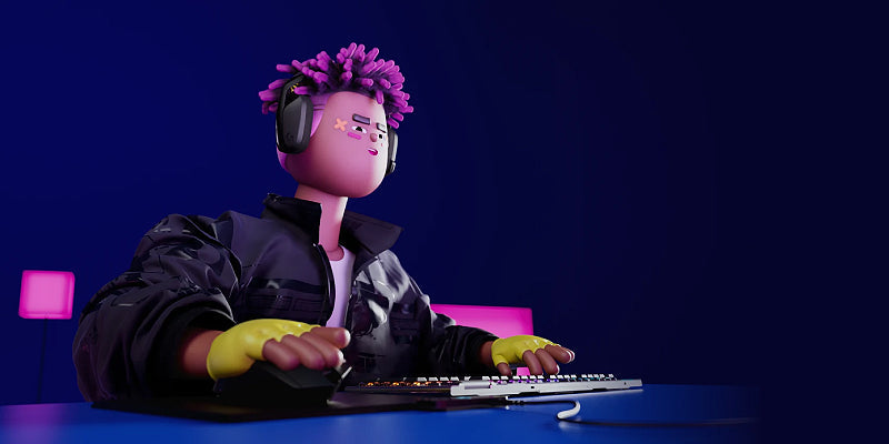 אוזניות קשת אלחוטיות לגיימינג Logitech G435 Lightspeed צבע לבן