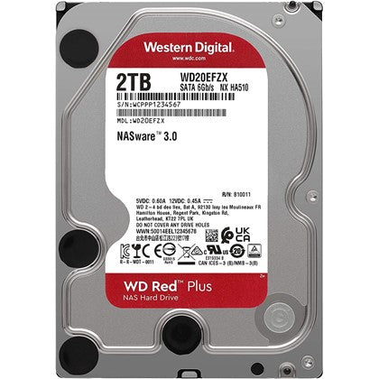 2TB 64MB SATA III 6GB/s EFPX RED PLUS WD