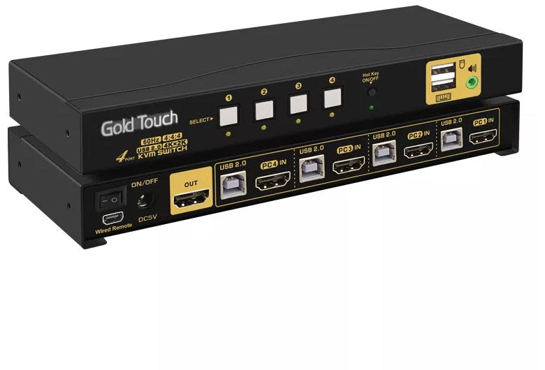 4 ports HDMI 2.0 KVM Switch