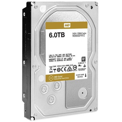 6TB 128MB 7200RPM 6GB/s WD6003FRYZ GOLD WD