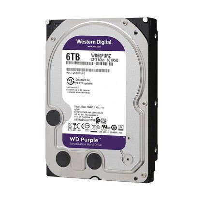 6TB 256MB SATA III 6TB 63PURZ PURPLE WD