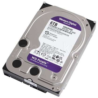 6TB 256MB SATA III 6TB 63PURZ PURPLE WD