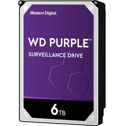 6TB 256MB SATA III 6TB 63PURZ PURPLE WD