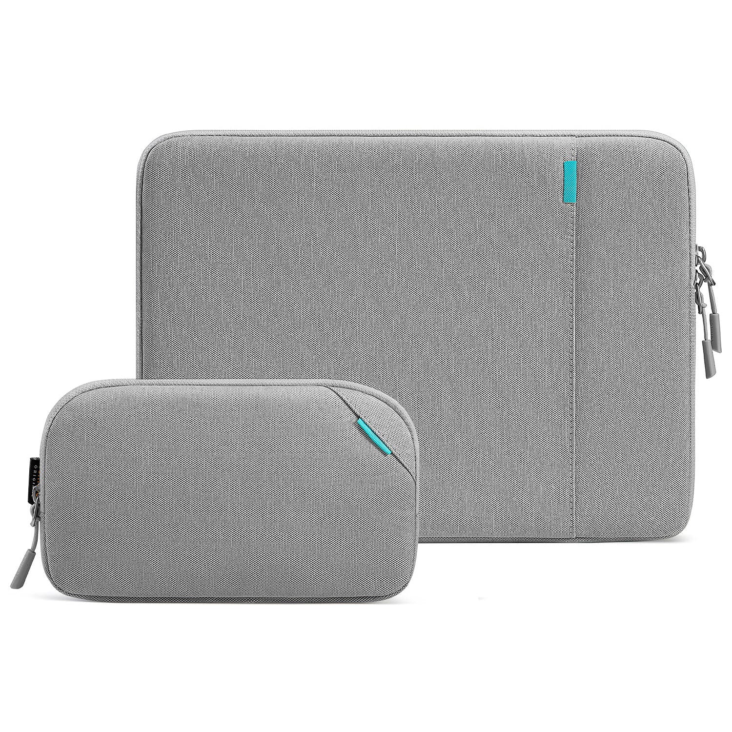 ערכת תיק למחשב נייד TomToc Defender A13 Sleeve Kit עד 15 אינץ’ - צבע אפור