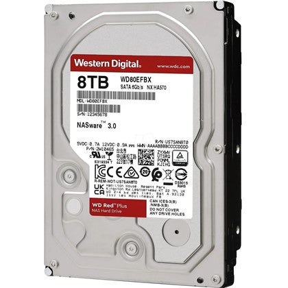 8TB 256MB SATA III 6GB/s EFBX RED PLUS WD