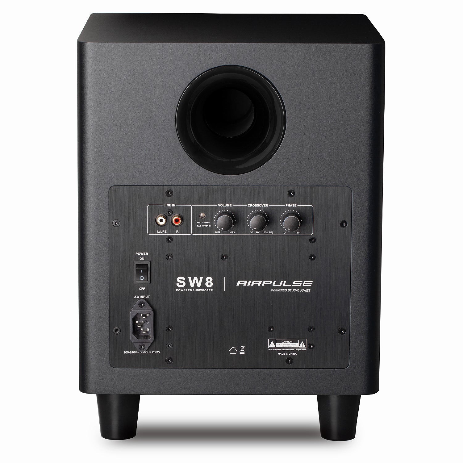 Airpulse SW8 170W Powered Subwoofer