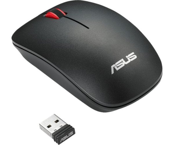 עכבר אלחוטי ארגונומי ASUS WT300 2.4GHZ Black-Red