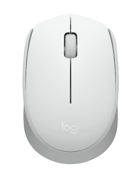 עכבר אלחוטי  Logitech M171 1000DPI OFF-WHITE - Cryptech