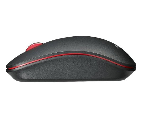 עכבר אלחוטי ארגונומי ASUS WT300 2.4GHZ Black-Red