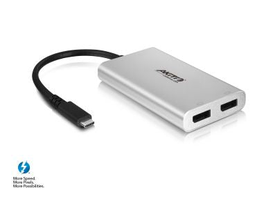 Akitio T3-2DP Thunderbolt 3 to 2xDP 1.2