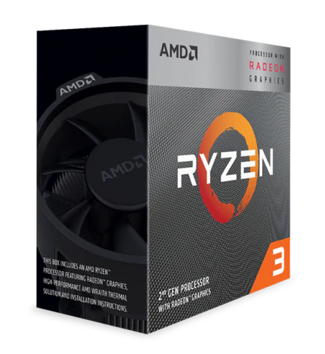 AMD Ryzen 3 3200G with Radeon RX Vega 8 Box