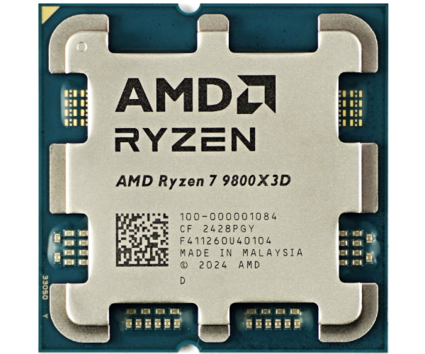 AMD Ryzen 7 9800X3D ZEN5 AM5 BOX 8 Cores 16 Threads up to 5.2Ghz