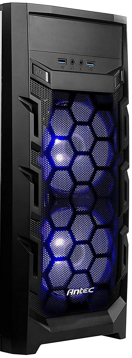 ANTEC CASE GX202 BLUE LED - FRONT PANEL - Cryptech