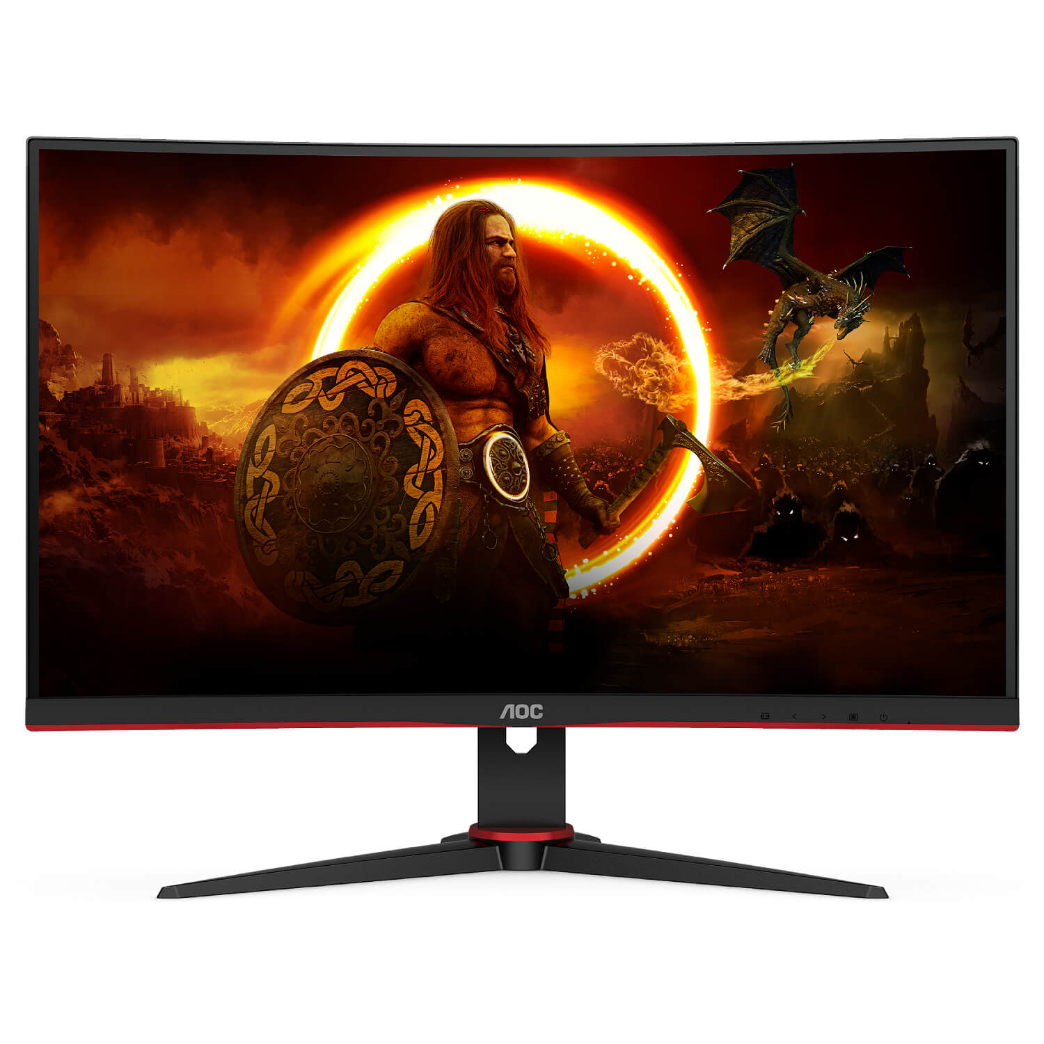 AOC 31.5’’ C32G2ZE VA FHD 240Hz 0.5ms 1500R Curved Gaming Monitor