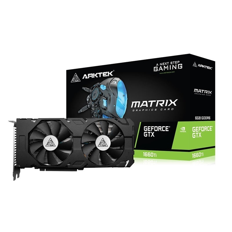 ARKTEK GTX 1660TI 6G DDR6 192BIT - Cryptech