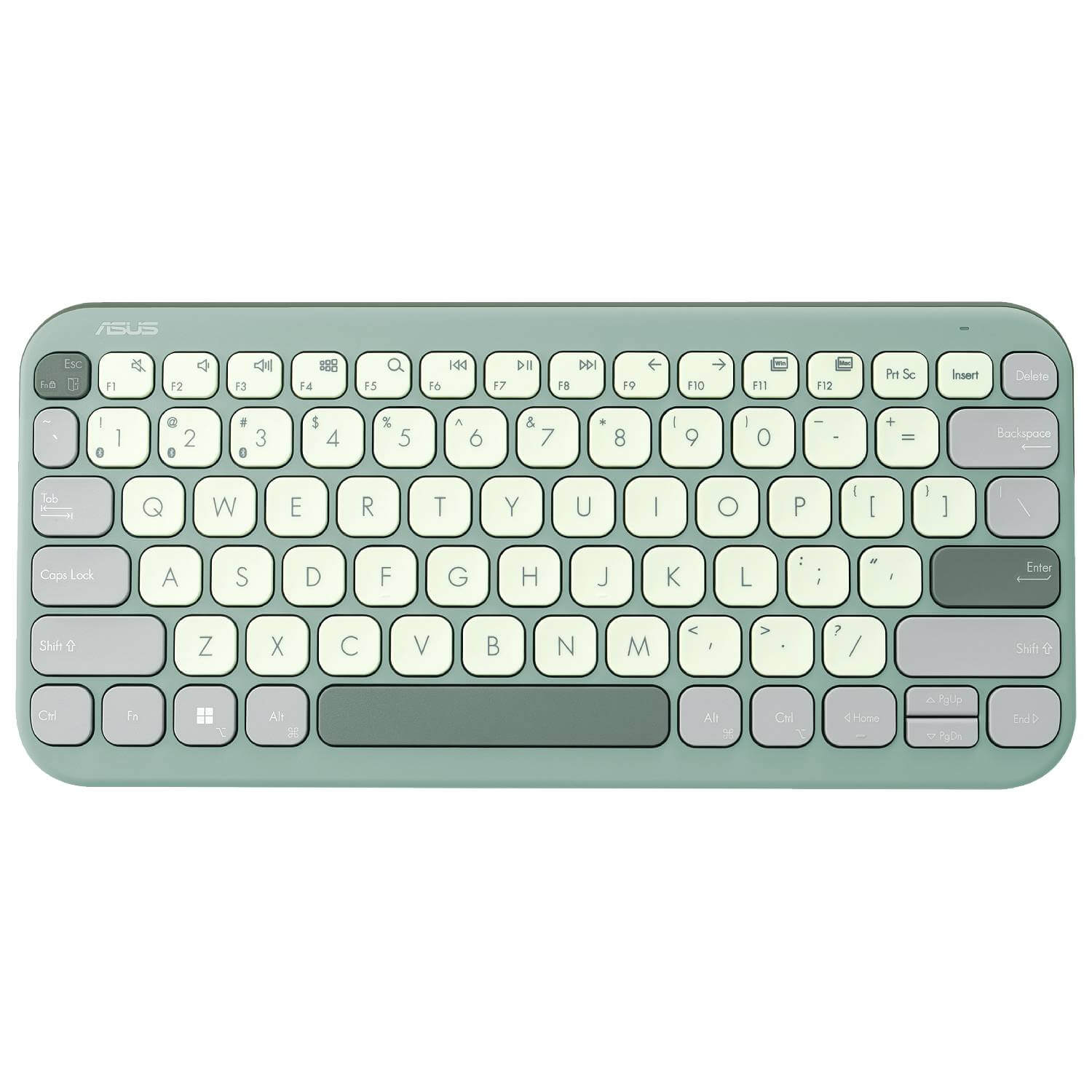 Asus Marshmallow KW100 Wireless Keyboard - Green Tea Latte