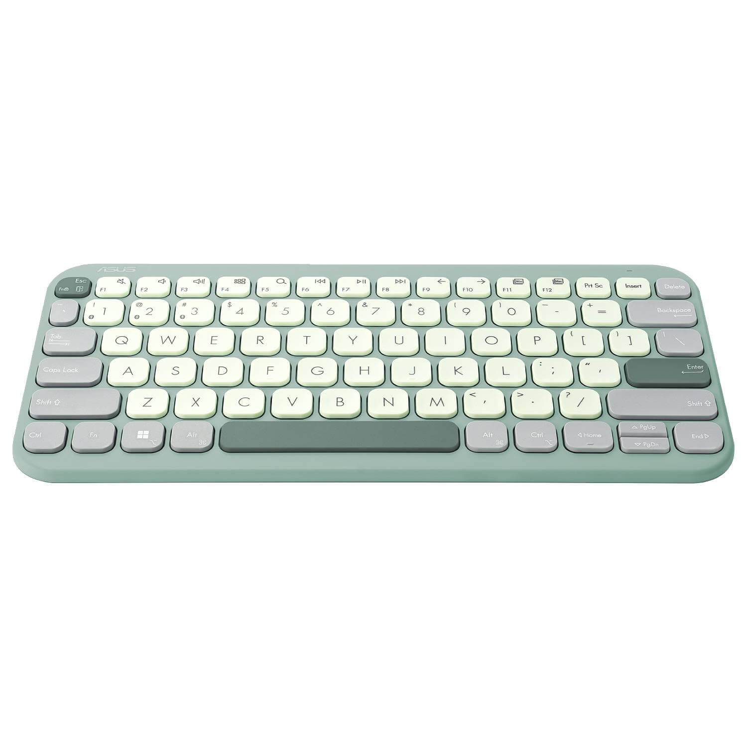 Asus Marshmallow KW100 Wireless Keyboard - Green Tea Latte