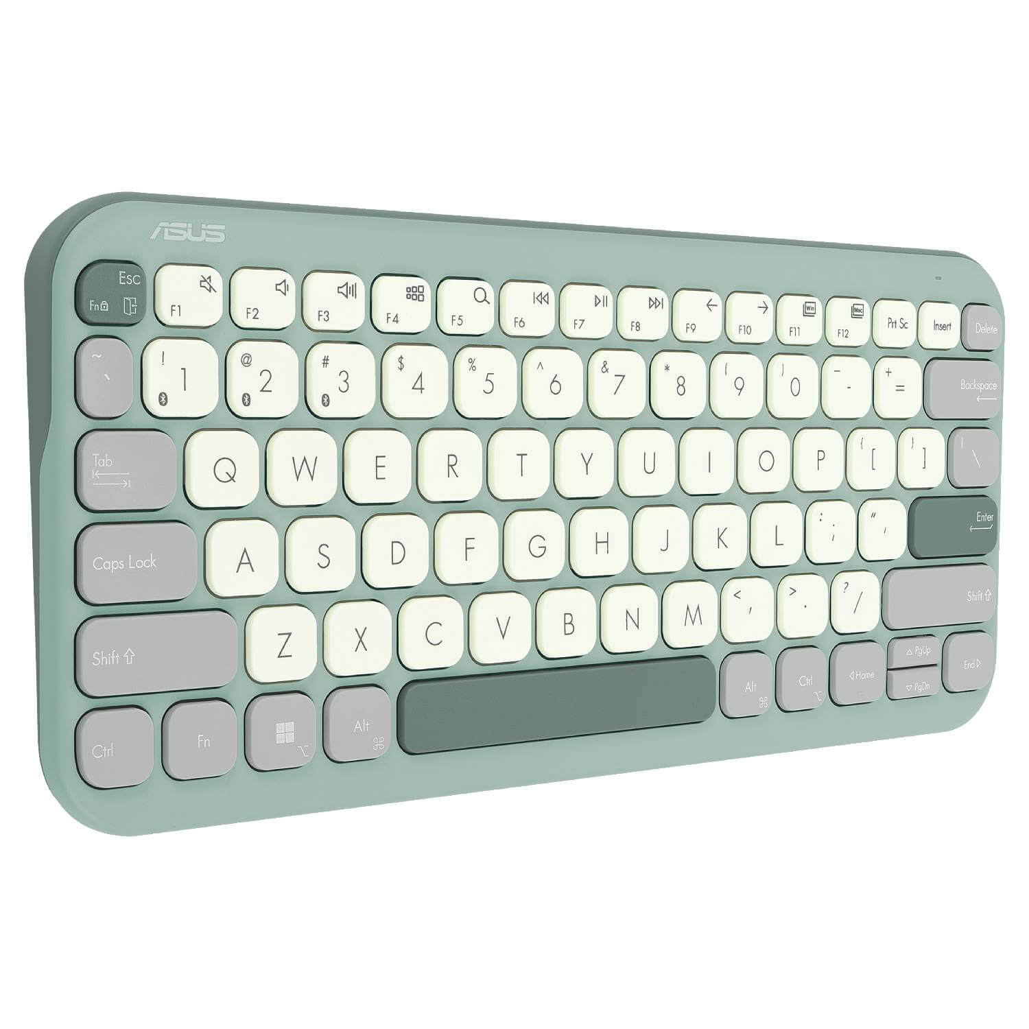 Asus Marshmallow KW100 Wireless Keyboard - Green Tea Latte