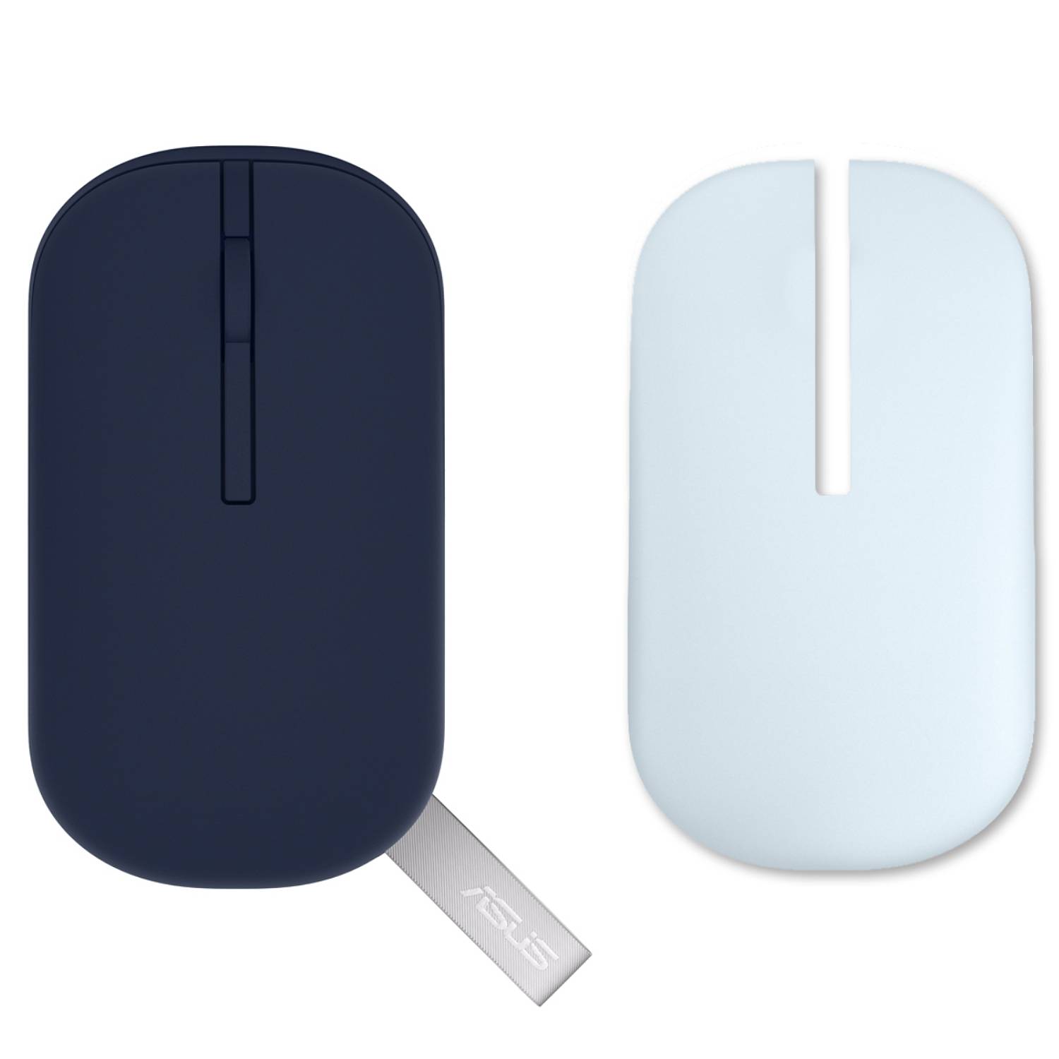 Asus MD100 Wireless Marshmallow Mouse - Quiet Blue & Solar Blue