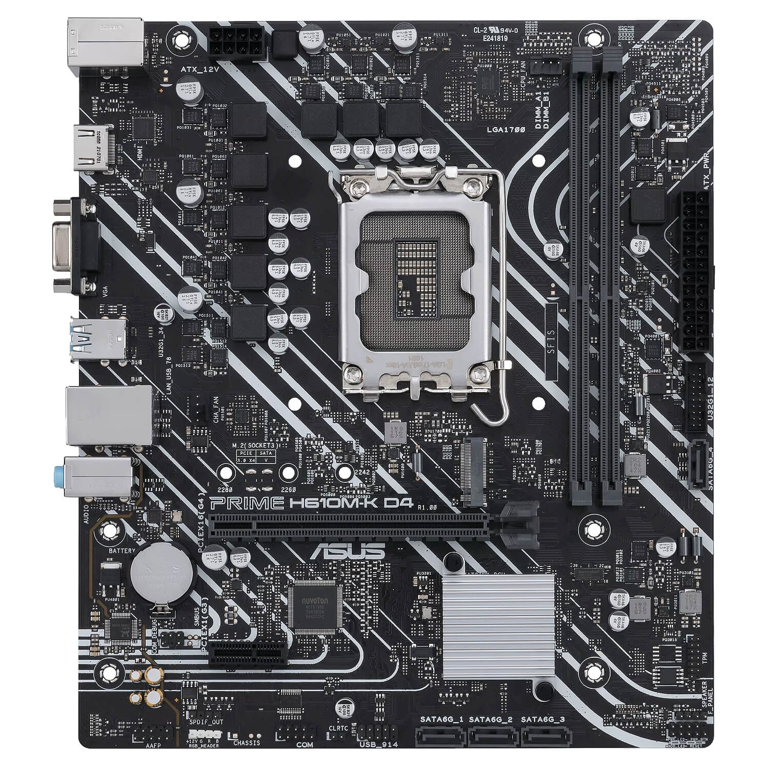 Asus Prime H610M-K D4