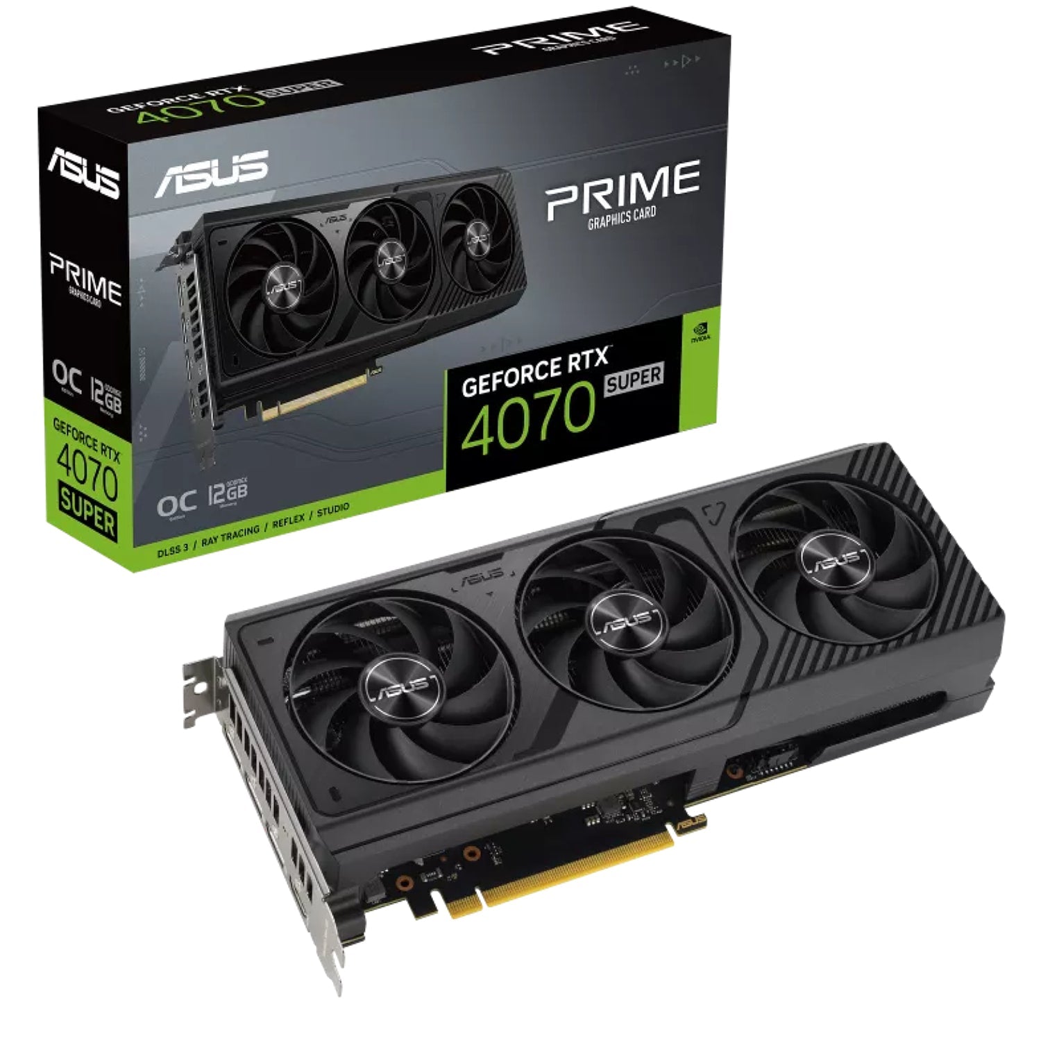 Asus PRIME RTX 4070 SUPER 12GB GDDR6X OC Edition