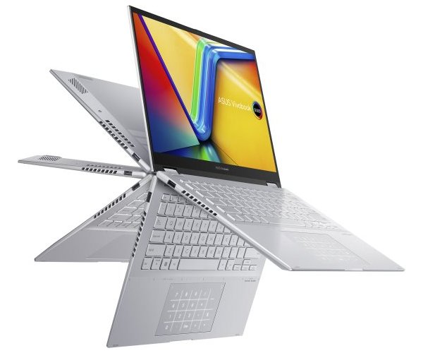 ASUS VivoBook S 14 Flip I7-13700H 16GB 1TB NVME Silver FHD DOS