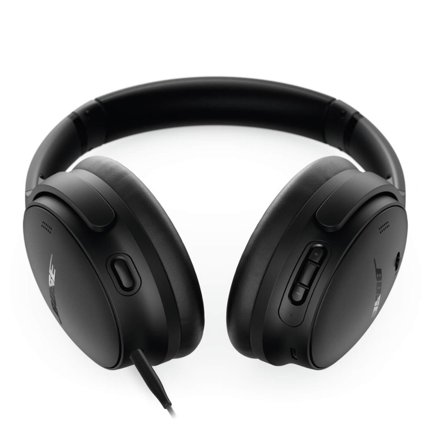 אוזניות קשת אלחוטיות עם ביטול רעשים אקטיבי Bose QuietComfort צבע שחור