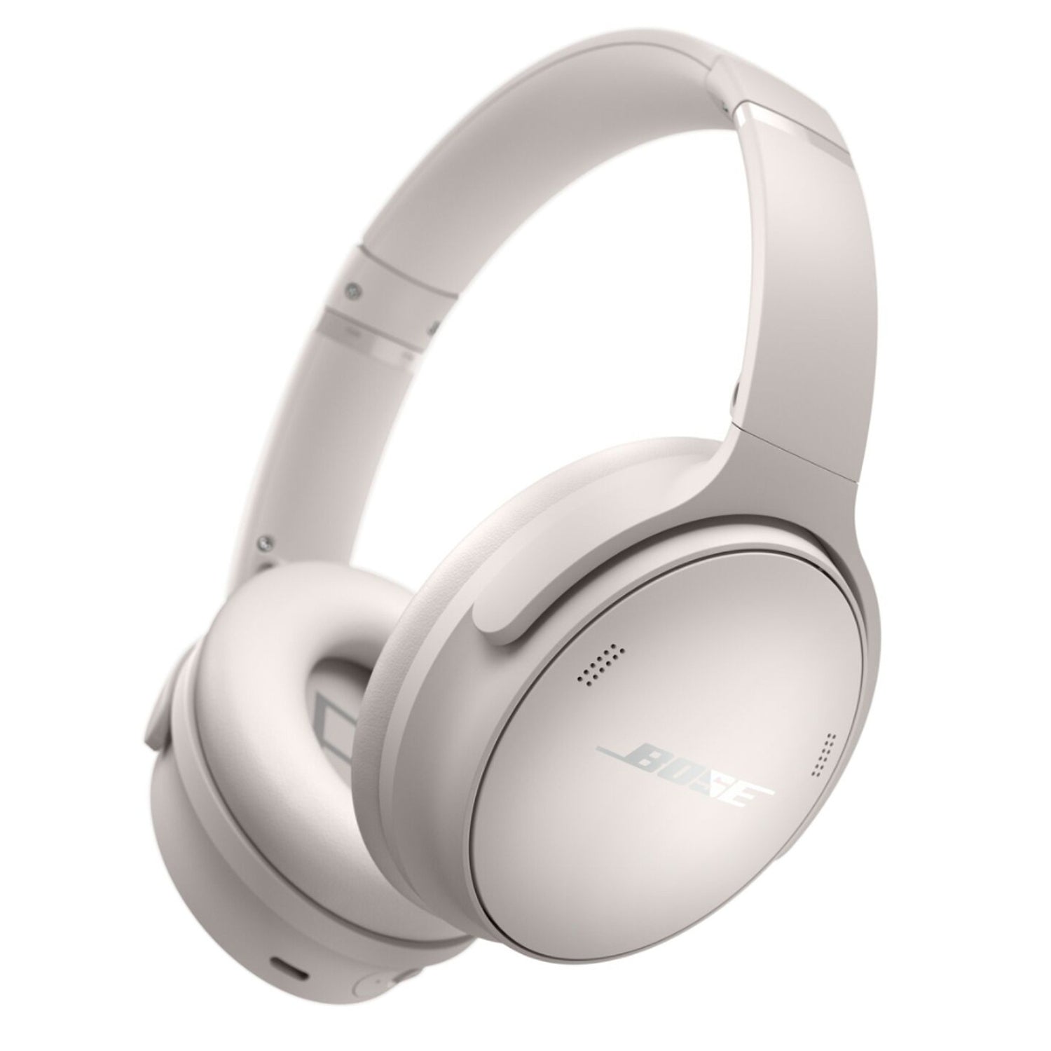 אוזניות קשת אלחוטיות עם ביטול רעשים אקטיבי Bose QuietComfort צבע לבן