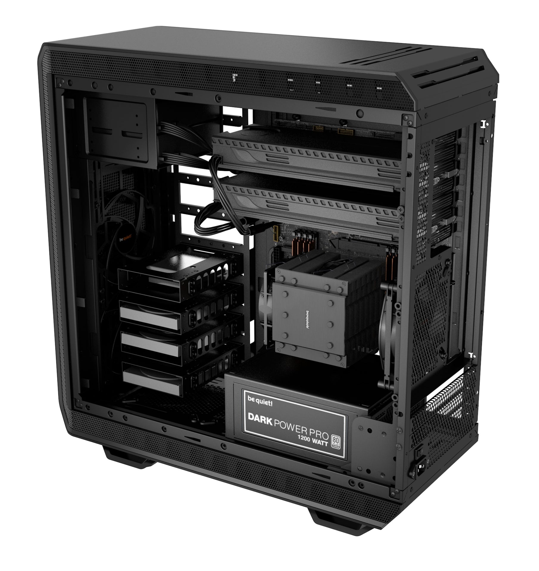 BE QUIET! CASE DARK BASE 900 BLACK - Cryptech